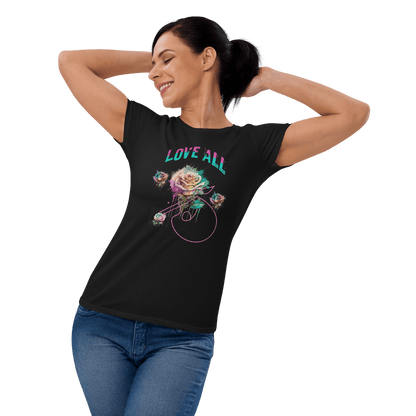 Love All Women's short sleeve t-shirt - Ghost Inc. Apparel