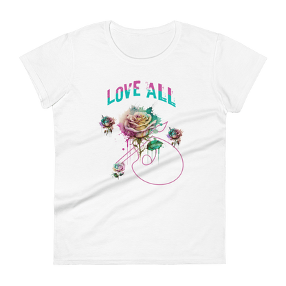 Love All Women's short sleeve t-shirt - Ghost Inc. Apparel